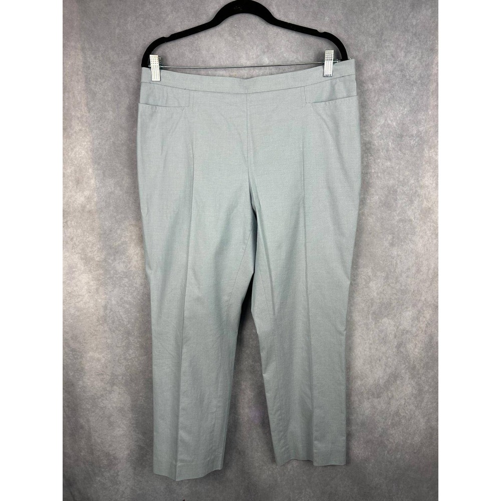 Akris Punto Women Light Blue Classic Trousers Size 12